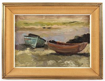 &quot;Boats at Kingsbridge&quot; - Irene Wyatt