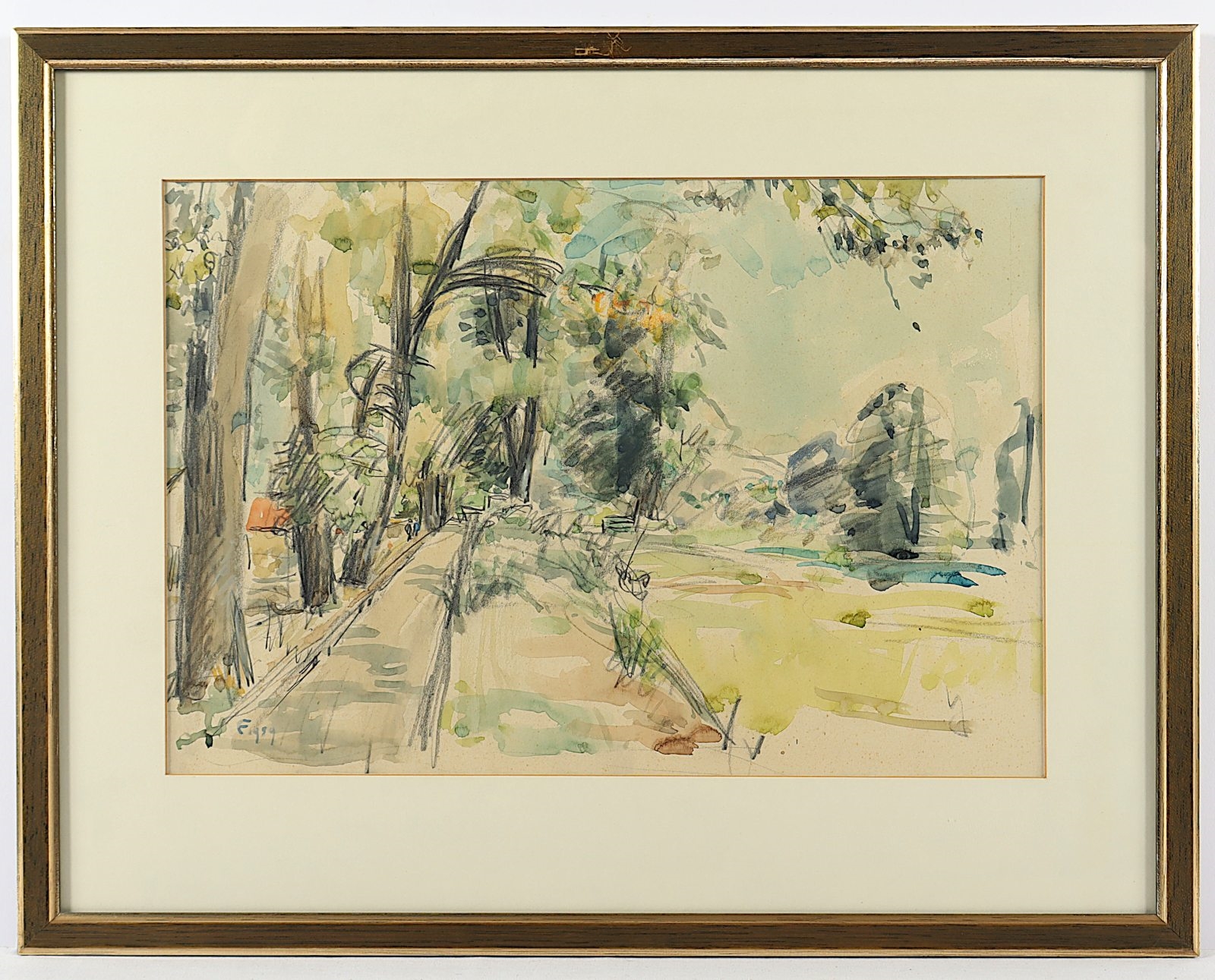 Franz Frank | Aquarell/Papier (1959) | MutualArt