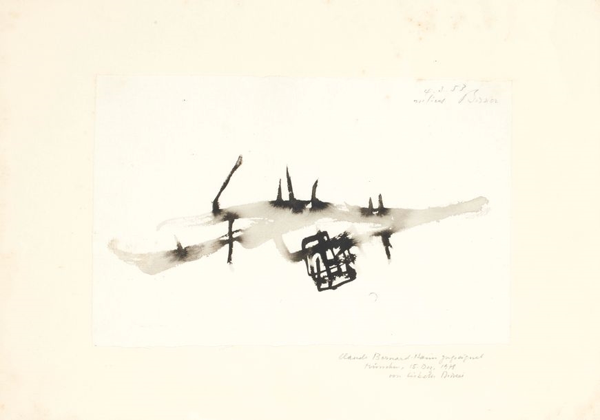 Julius Bissier | Untitled (1953) | MutualArt