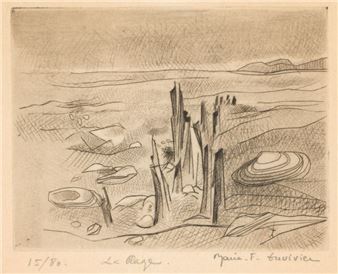 The Beach Black - Marie F. Duvivier