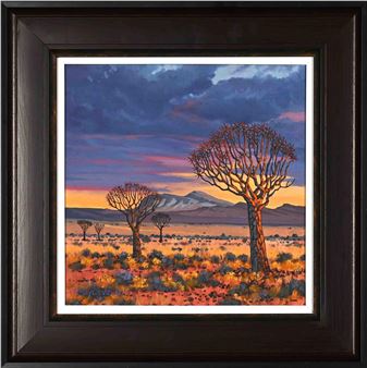Quiver Trees at Sunset - Richard Beyleveldt