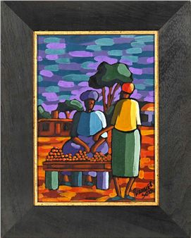 Two Works: Fruit Seller - Phanuel Soza