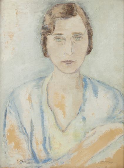 Portret Leny, ok 1930-1932 by Leopold Gottlieb, 1930-1932