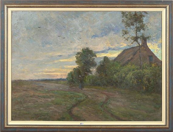 Henry Rul | Chemin animé au crépuscule | MutualArt