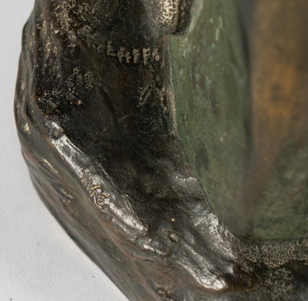 Artwork by Henry Gazan, : Pierrot, Made of bronze