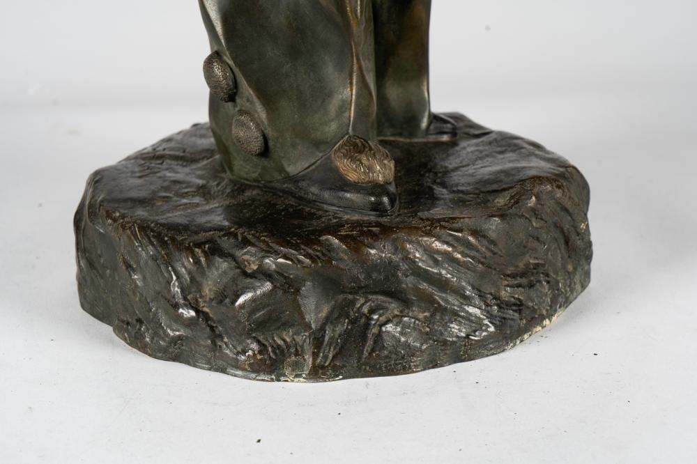 Artwork by Henry Gazan, : Pierrot, Made of bronze