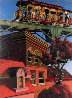 Elevated Trolley, 1970 - Robert O. Biggs