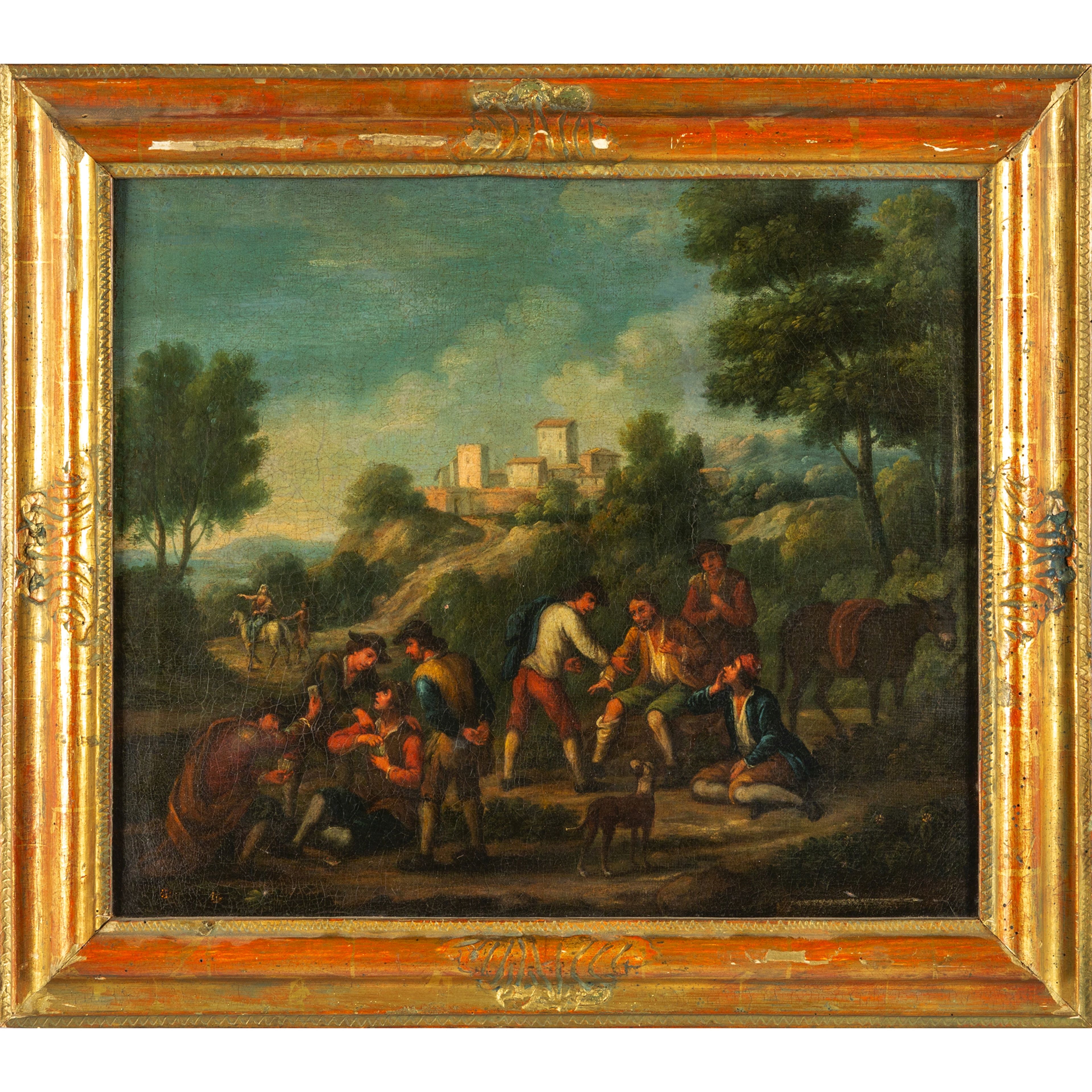 cm. 48x38 - Piedmontese School, 18th Century