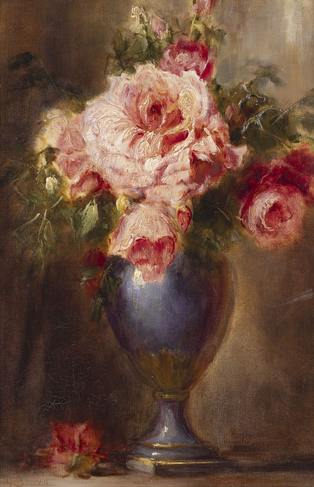 G. Bonavia | STILL LIFE WITH ROSES | MutualArt
