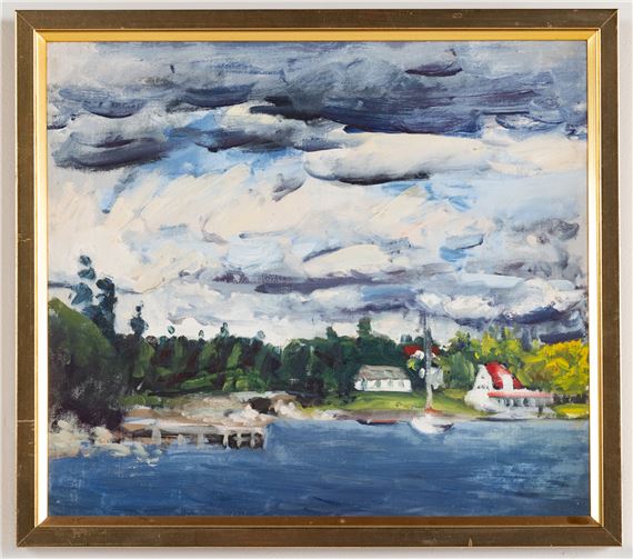 Chester Yacht Club, Nova Scotia by Robert Seyffert