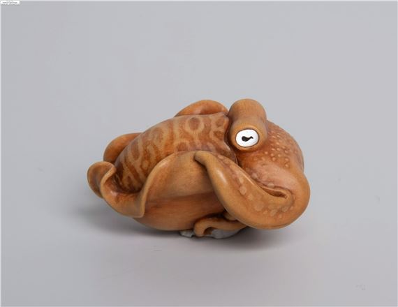 Susan Wraight | Holz-Netsuke von Susan Wraight (Berkshire 1955 (1990 ...