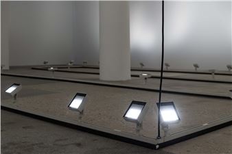 John Knight “A work in situ” at Greene Naftali, New York