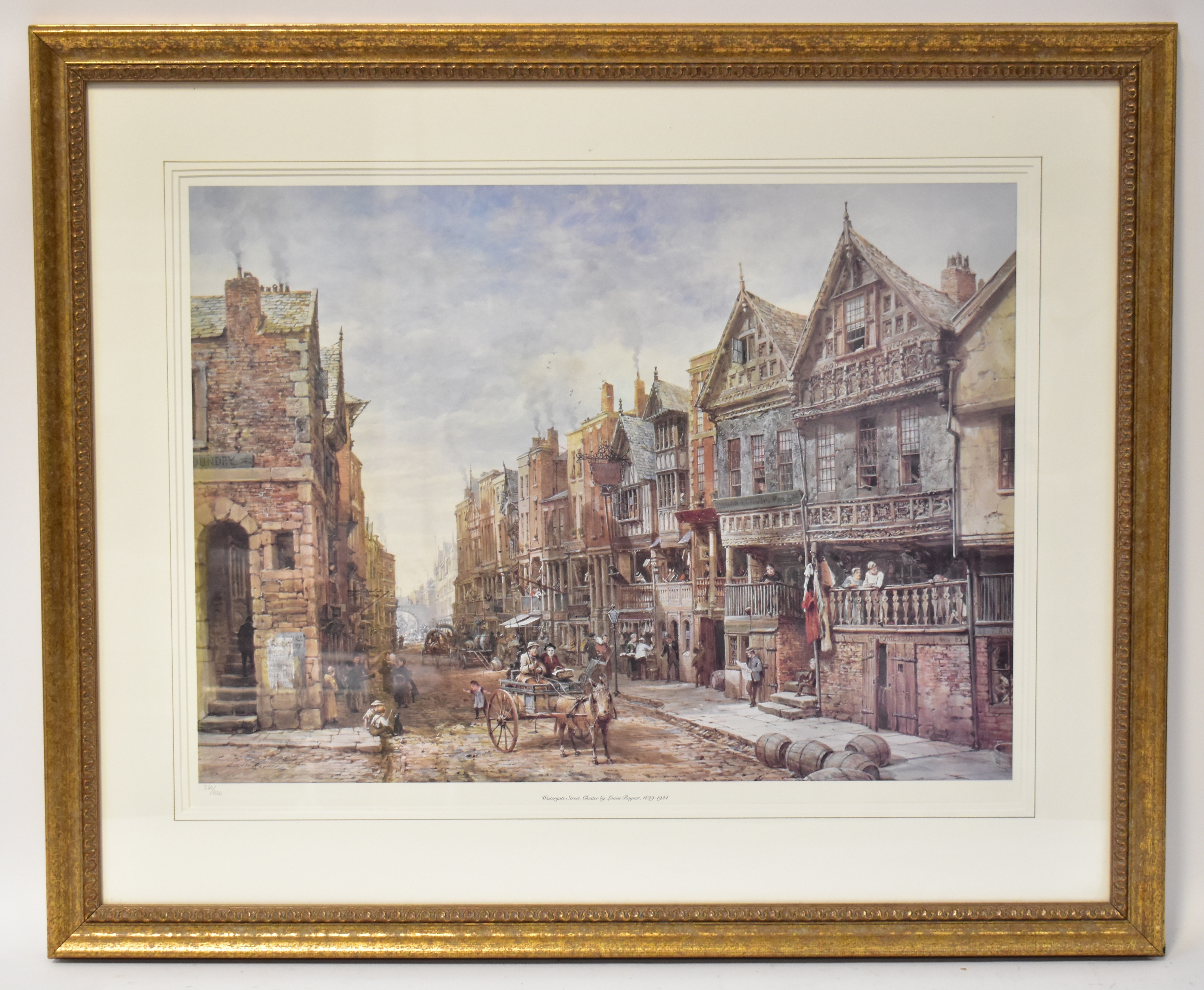 Louise Rayner | A View of Old Edinburgh | MutualArt