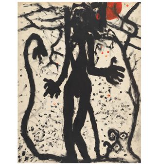 Louis Soutter: Peinture au doigt - Galerie Karsten Greve, Paris