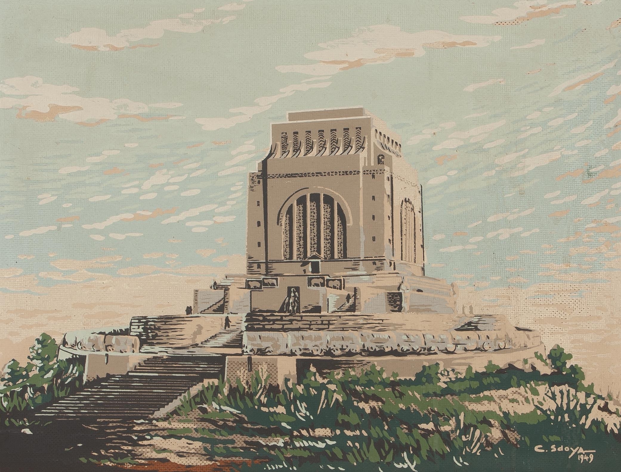carlo-sdoya-voortrekker-monument-1949-mutualart