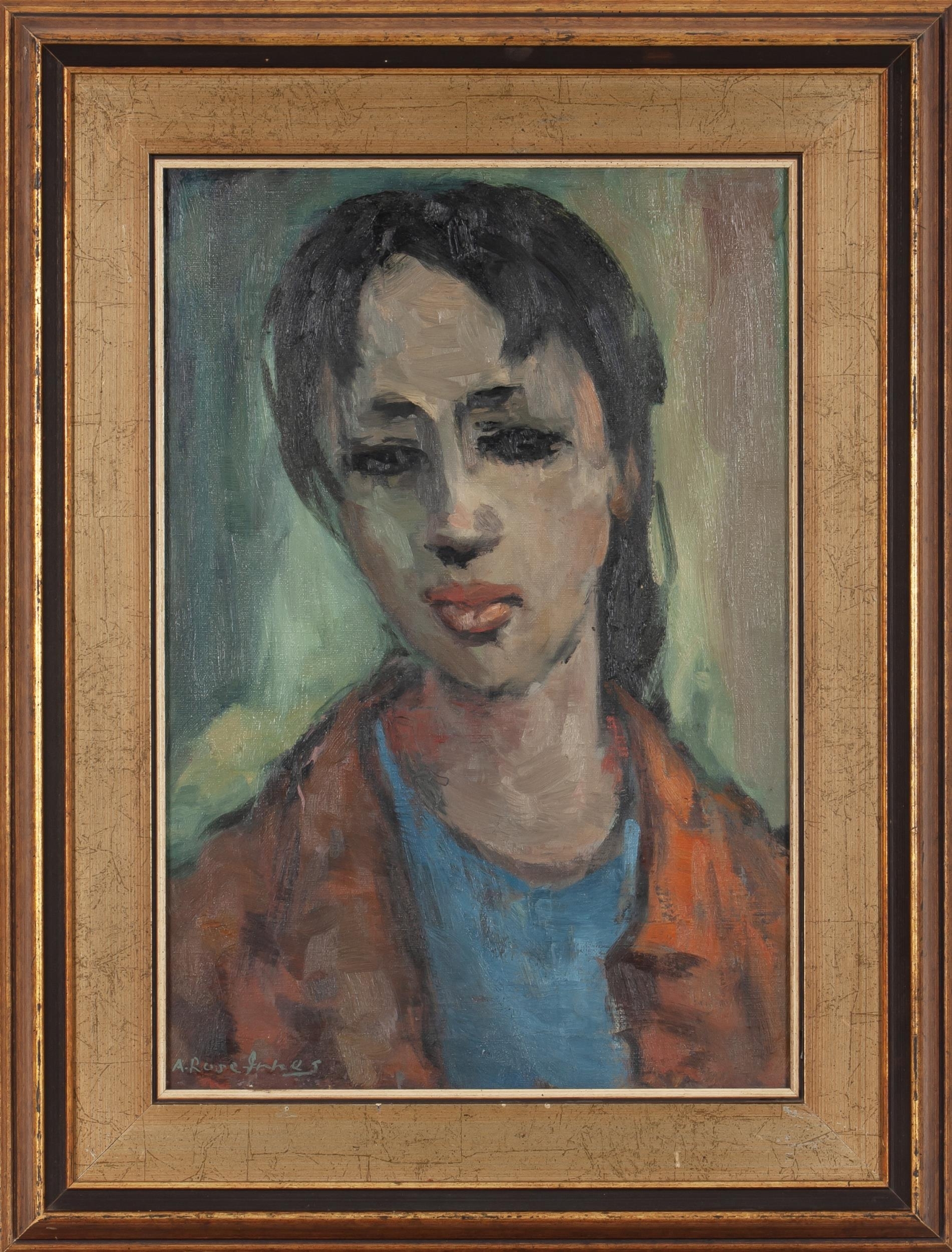 Alexander Rose-Innes | WOMAN IN RED (1950) | MutualArt
