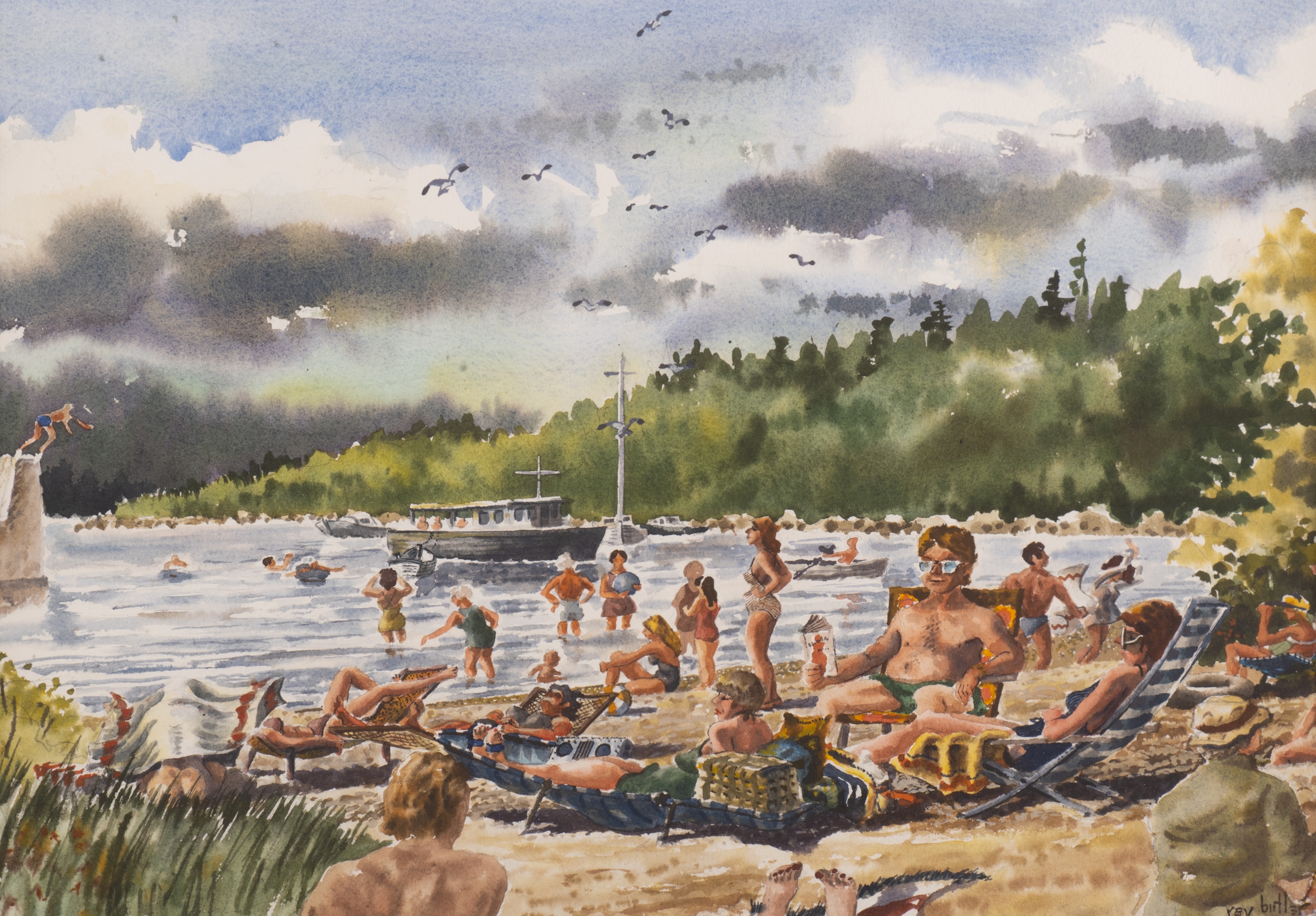 Ray Butler | Ray Butler (Canadian, 1928-2011 | MutualArt