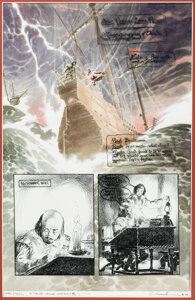 Sandman #75 Story Page 1 Original Art (DC/Vertigo, 1996) - Charles Vess