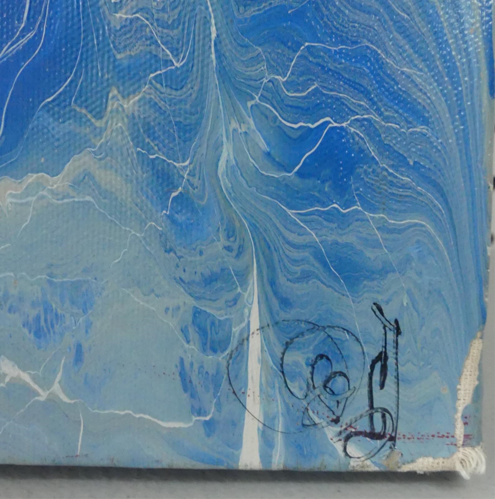 Artwork by Dennis Akervik Coelho, acrylic painting on canvas depicting a seascape, Made of ACRYLIC PAINTING ON CANVAS