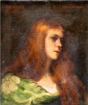Portrait of Woman - George W. Cohen