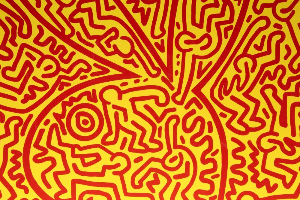 Keith Haring | PLAYBOY BUNNY (1990) | MutualArt