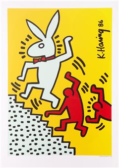 Keith Haring | Bunny on the Move (Playboy Collection) (2000