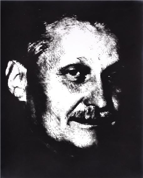 Tvář muže, nedatováno by Antonín Gribovský