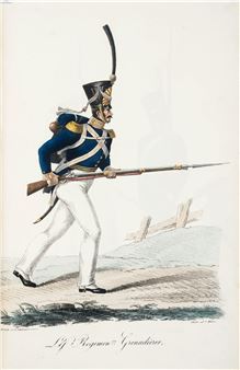 Kongl. Svenska Armeens Uniformer, Stockholm, F. H. Morin, 1824-25 - C. Muller