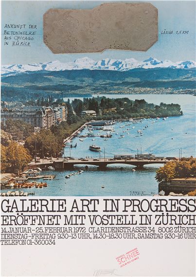 Galerie Art in Progress 1972 by Wolf Vostell, 1972