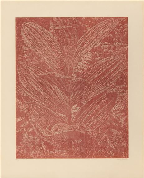 Gelber Enzian (Zinnober) 2003 by Franz Gertsch, 2003