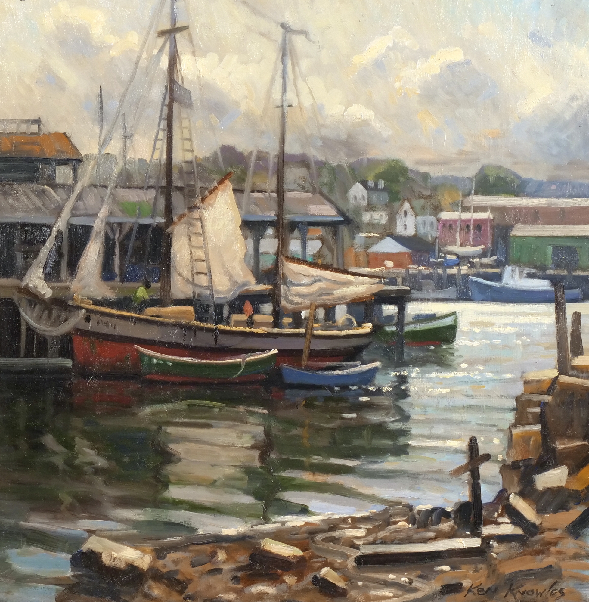 Kenneth Knowles | The Mimi in Pirates Cove (1998) | MutualArt