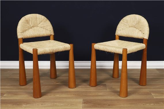 Paire de chaises Toscanella, circa 1970 by Alessandro Becchi, circa 1970