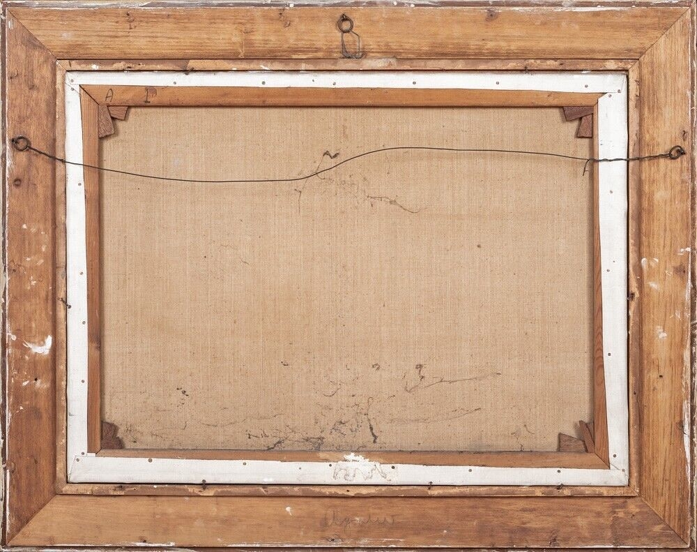 Artwork by Laurence Henry Forster Irving, VIEW OF CASTEL SANT ANGELO OIL PAINTING, Made of oil on canvas