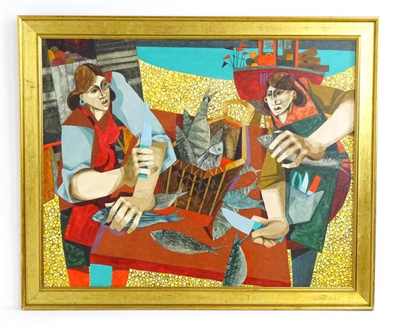 George Large | Fisherwomen (2000) | MutualArt