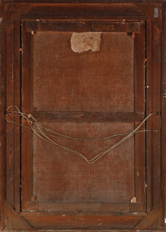 Artwork by Carl Ferdinand Andersen, A portrait of the Danish rear-admiral M, Made of Oil on canvas