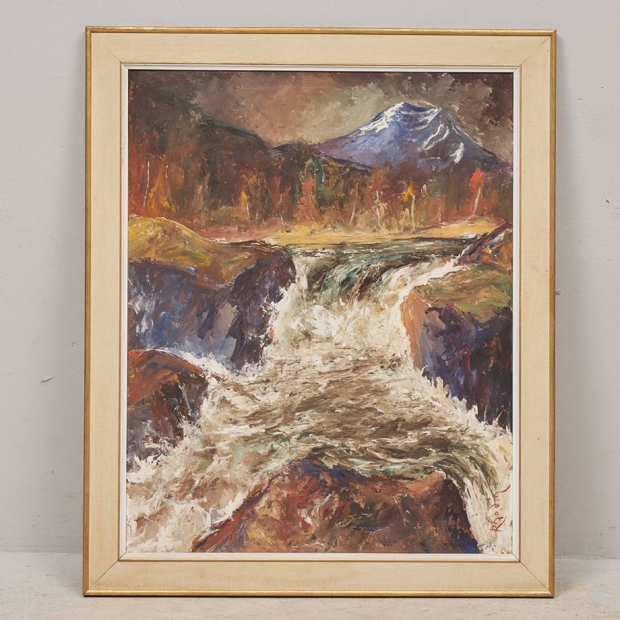 Alessandro Rhodin | Mountain scenery | MutualArt