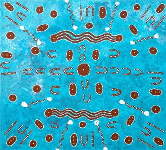 Bush Plum Dreaming - Gracie Price Pitjara