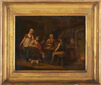 Tavern scene - Matthew Haughglon