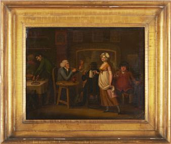 Tavern scene - Matthew Haughglon