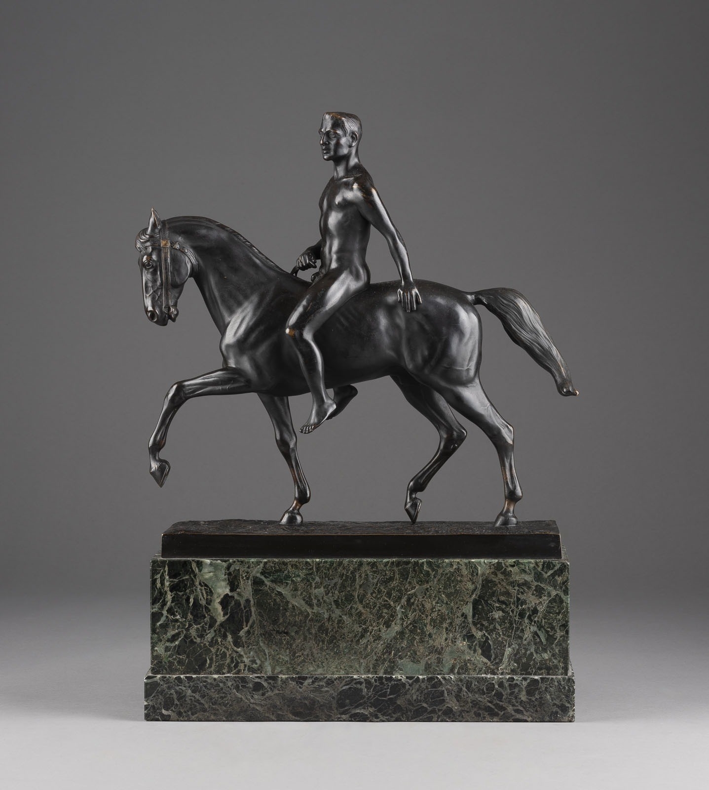 RIDER ON A HORSE - Albert Hinrich Hussmann