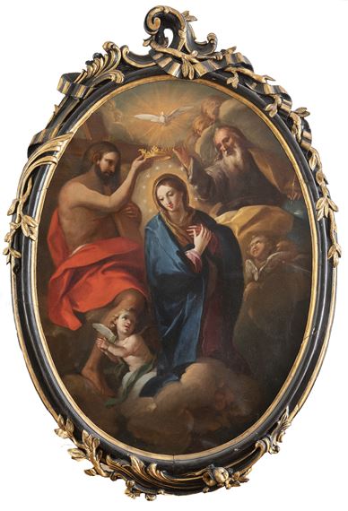 Coronación de la Virgen by José Camarón y Boronat, 1731