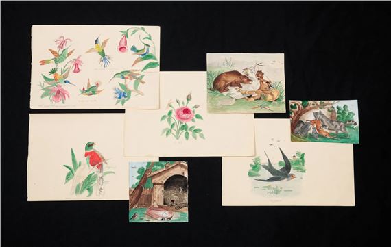 GROUP OF WATERCOLORS - Henry Goulburn