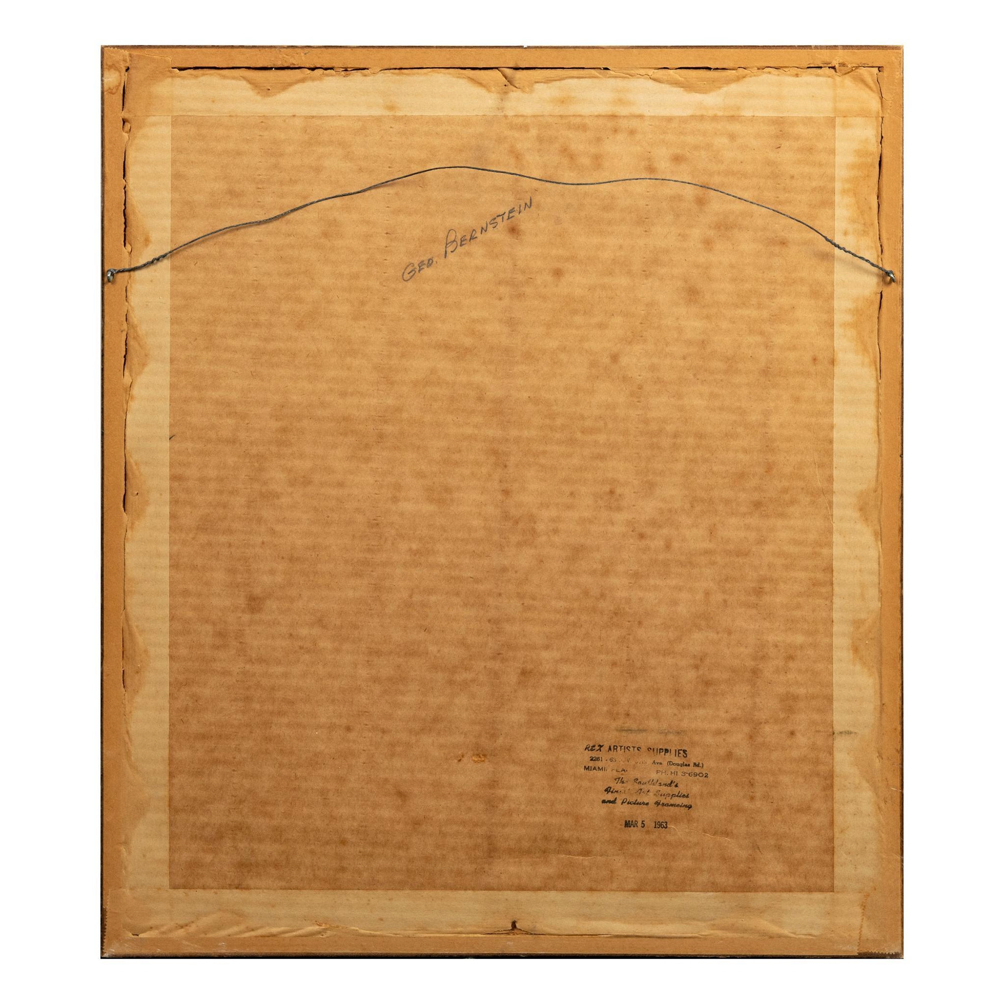 Gerald Bernstein | Gerald Bernstein, Original Mixed Media Drawing ...