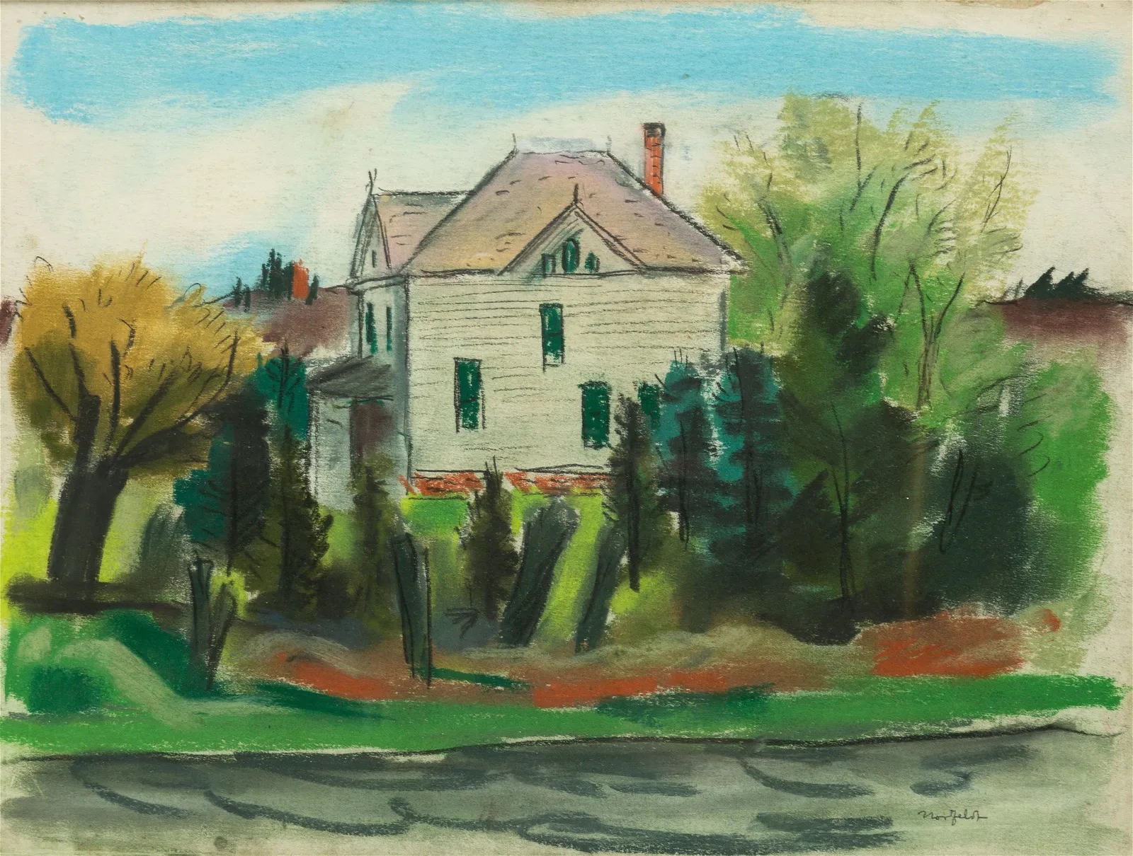 b-j-o-nordfeldt-portrait-of-a-house-mutualart