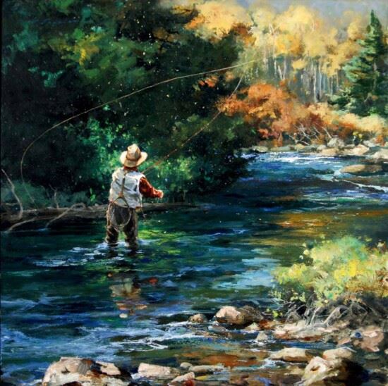 Moving Shadows by Luke Frazier, dated 2024