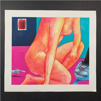 Jerzy Kolacz's "Posing for Pets" Original - Jerzy Kolacz