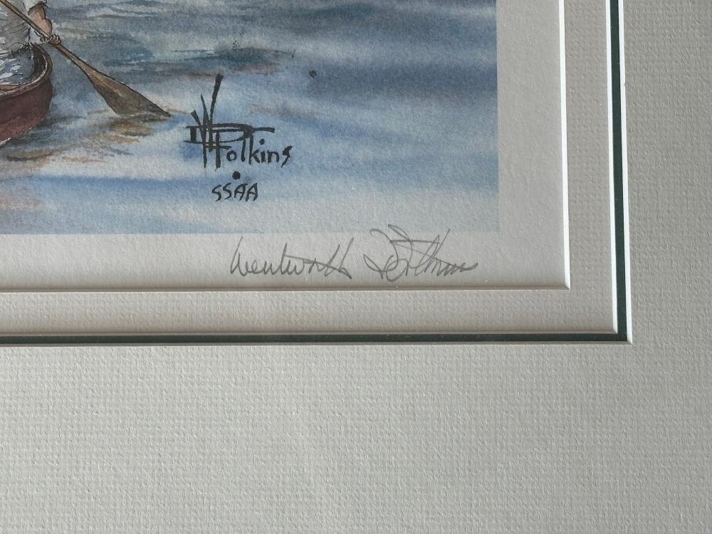 Artwork by Wentworth Folkins, Cherokee at Port Carling, Made of Print