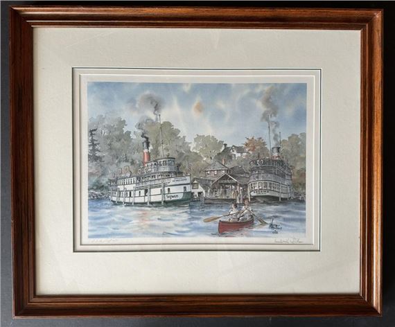 Cherokee at Port Carling by Wentworth Folkins