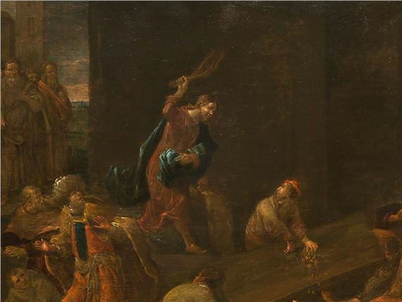 VERTREIBUNG DER HÄNDLER AUS DEM TEMPEL - Gerritt Willemsz. Horst