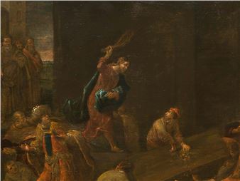 VERTREIBUNG DER HÄNDLER AUS DEM TEMPEL - Gerritt Willemsz. Horst